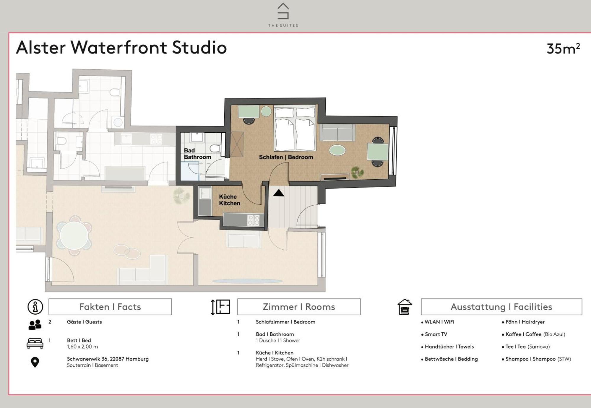 The Suites Alster Waterfront Family Apartments Hamburg Exterior foto